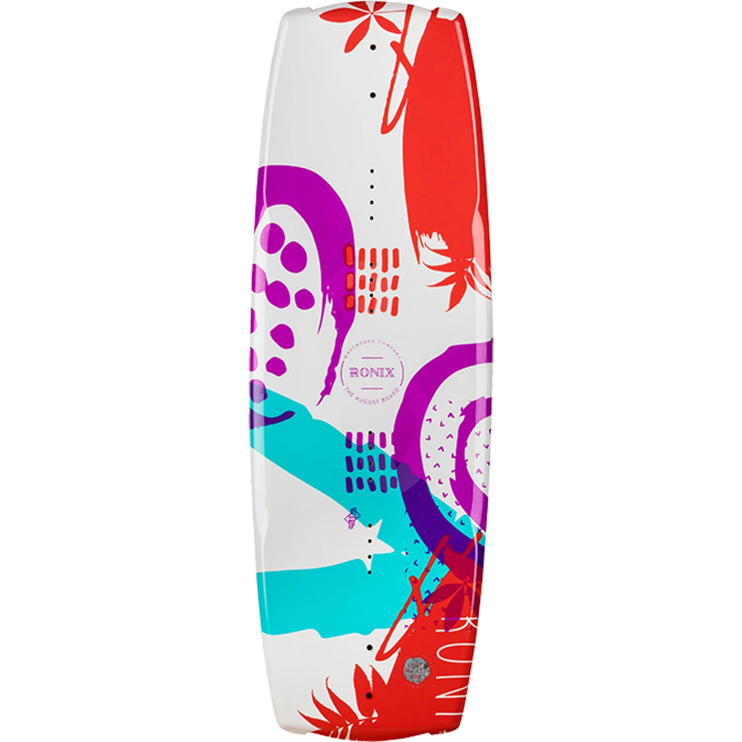Ronix Girls August Boat Board - White/Purple/Coral/Blue - 120cm 5 Ronix Girls August Boat Board - White/Purple/Coral/Blue - 120cm - Image 3