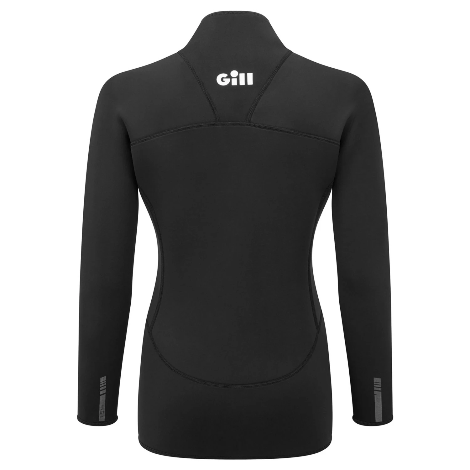 Gill Womens Pursuit Neoprene Wetsuit Jacket - Black 4 Gill Womens Pursuit Neoprene Wetsuit Jacket - Black - Image 2