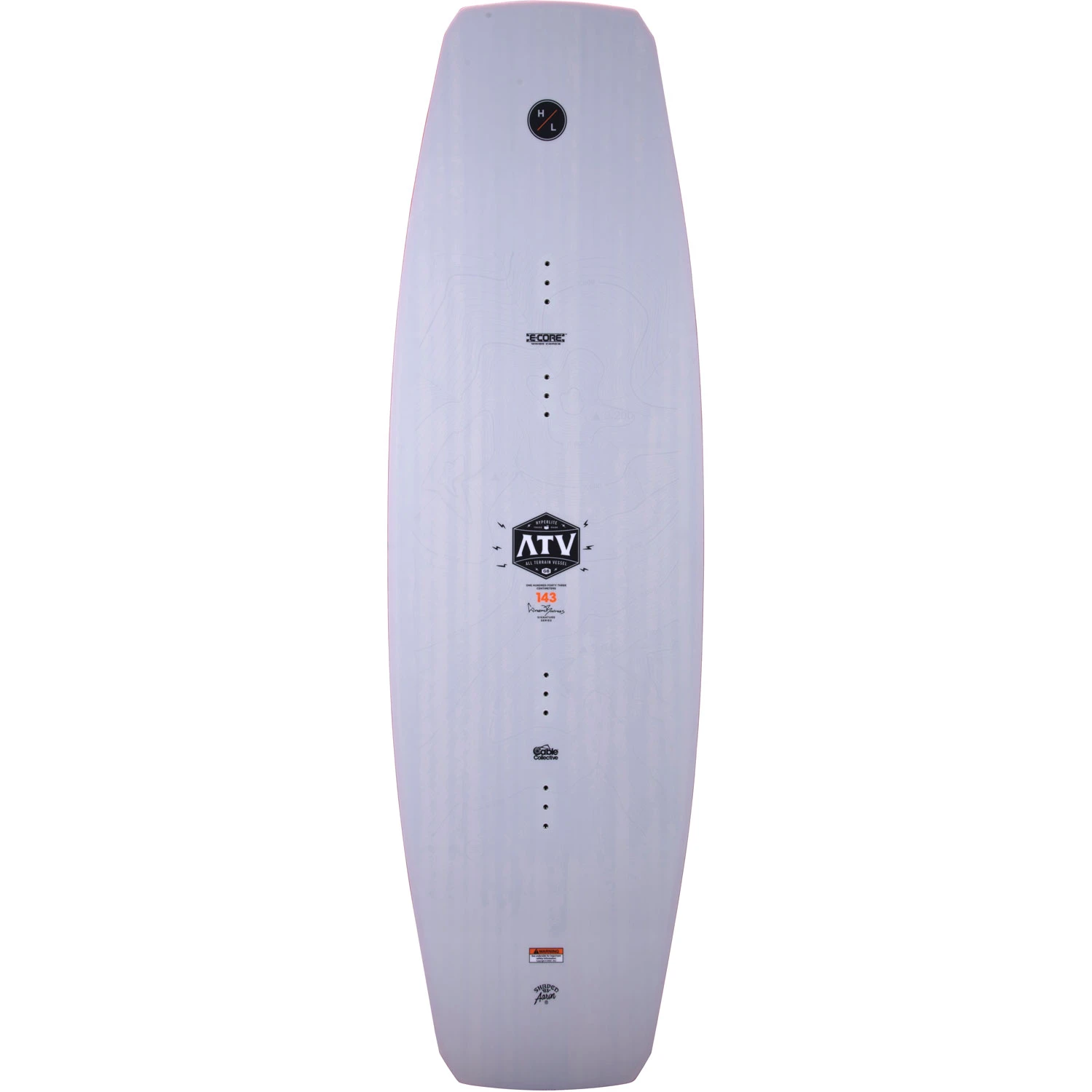 Hyperlite ATV Graeme Burress Signature Cable Wakeboard - 143cm 3 Hyperlite ATV Graeme Burress Signature Cable Wakeboard - 143cm