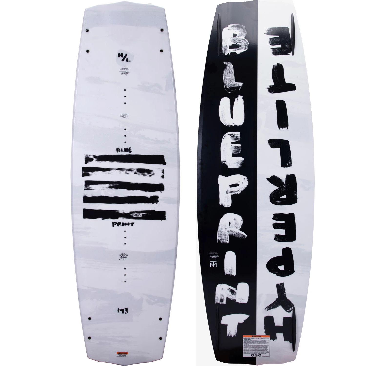 Hyperlite Blueprint Trever Maur Signature Boat Wakeboard - 143cm 3 Hyperlite Blueprint Trever Maur Signature Boat Wakeboard - 143cm