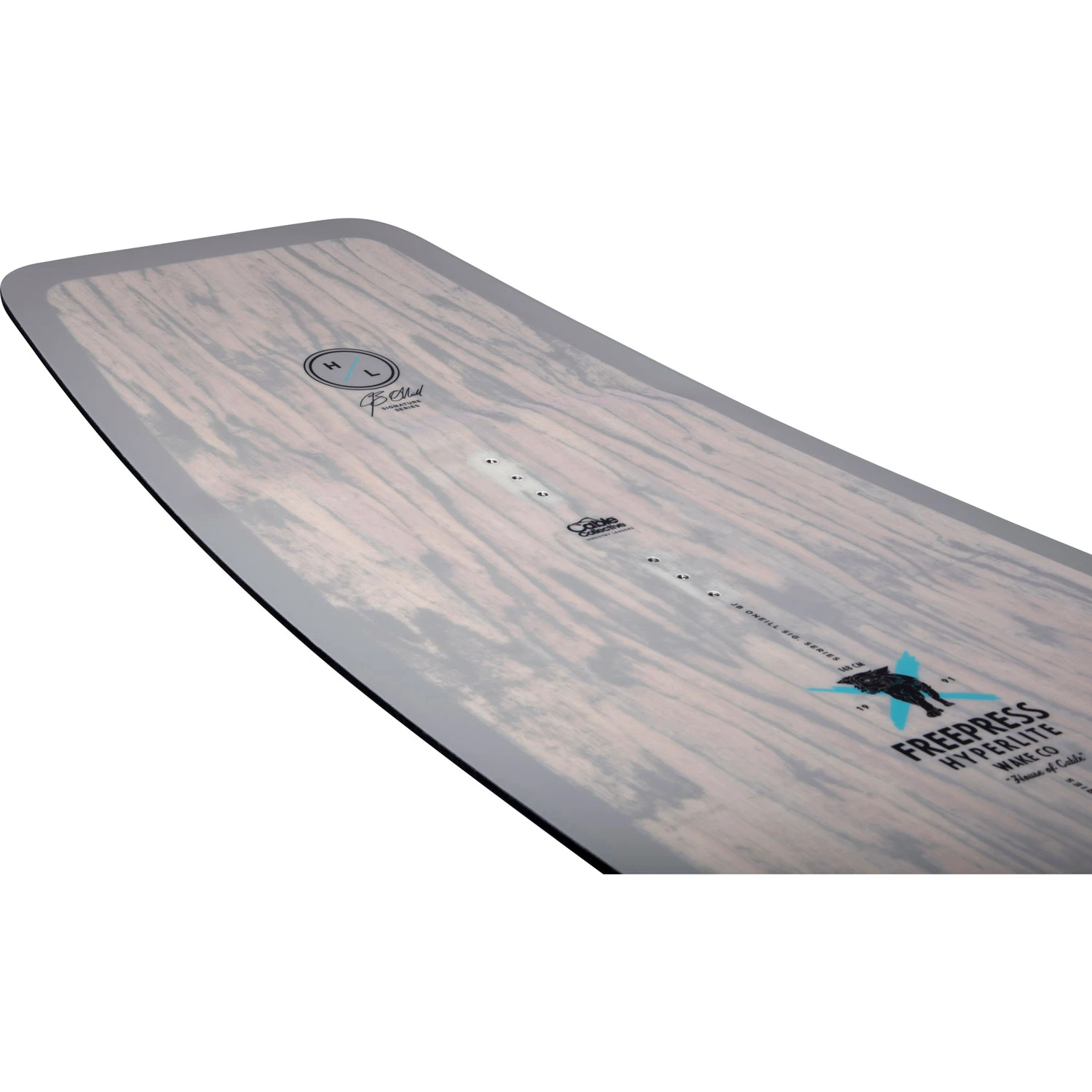 Hyperlite Freepress JB ONeill Signature Cable Wakeboard - 148cm 5 Hyperlite Freepress JB ONeill Signature Cable Wakeboard - 148cm - Image 3