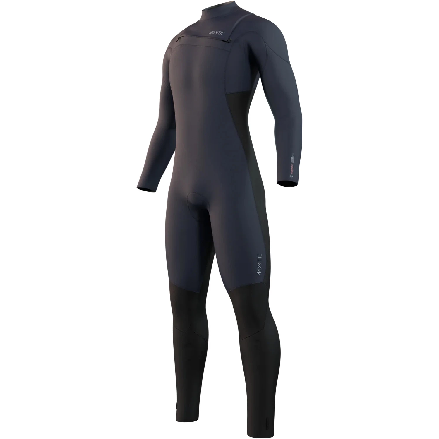 Mystic MAJESTIC 4/3 GBS Front Zip Wetsuit - Navy 3 Mystic MAJESTIC 4/3 GBS Front Zip Wetsuit - Navy