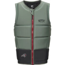 Mystic Peacock Wake Boarding Impact Vest - Dark Olive