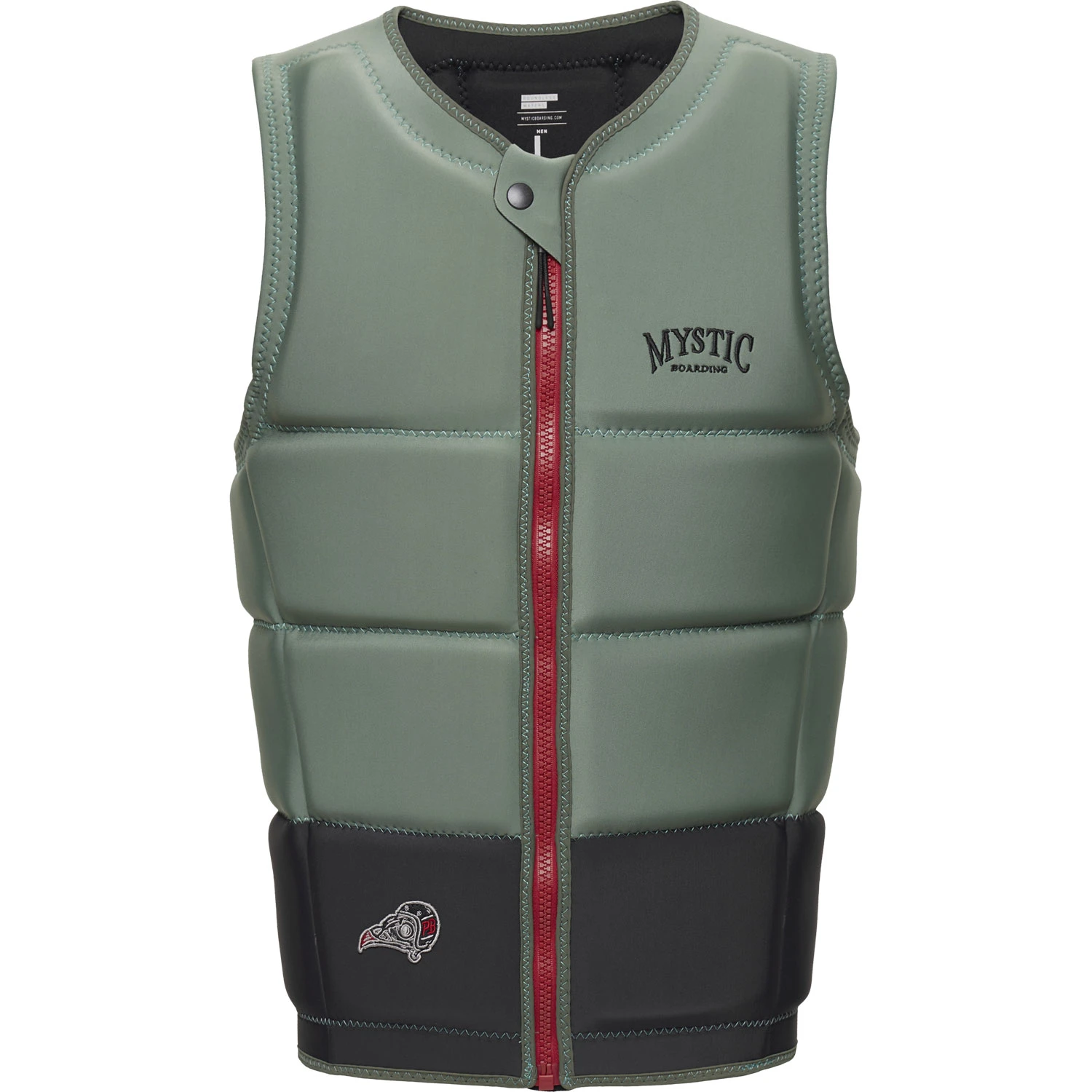 Mystic Peacock Wake Boarding Impact Vest - Dark Olive 3 Mystic Peacock Wake Boarding Impact Vest - Dark Olive