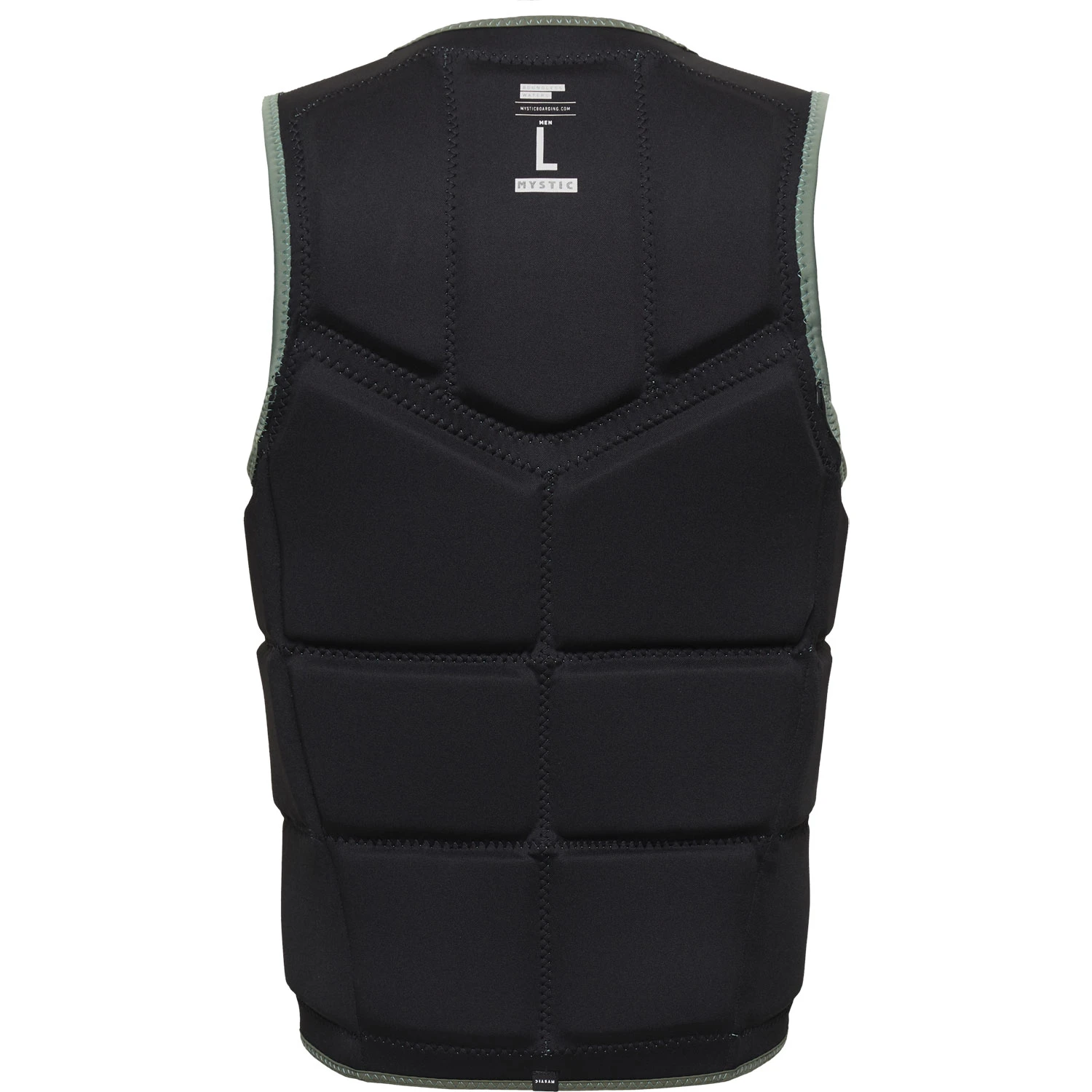 Mystic Peacock Wake Boarding Impact Vest - Dark Olive 6 Mystic Peacock Wake Boarding Impact Vest - Dark Olive - Image 4