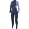 Mystic Womens Jayde 3/2mm Chest-Zip Fullsuit Wetsuit - Navy -Sports Gear Store 2023 Mystic Jayde Fullsuit Double Front Zip Wetsuit Navy 1