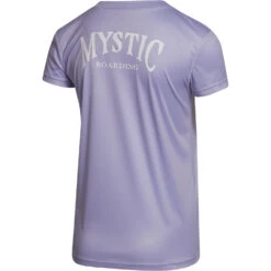 Mystic Womens Jayde Short-Sleeve Rashvest - Dusty Lilac -Sports Gear Store 2023 Mystic Jayde Loose Fit Rash Guard 230157 504 02