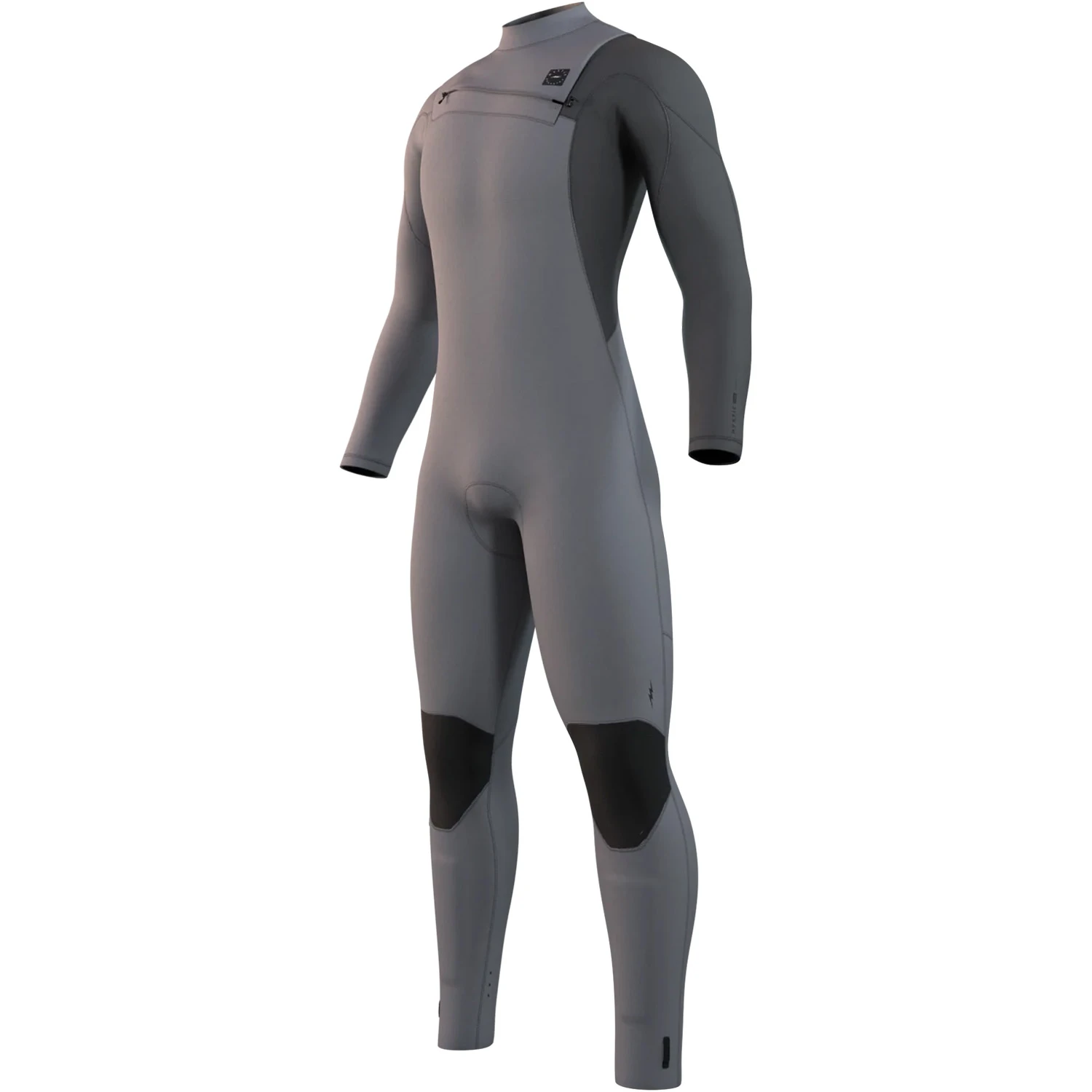 Mystic Marshall 3/2mm Front-Zip Fullsuit Wetsuit - Light Grey 3 Mystic Marshall 3/2mm Front-Zip Fullsuit Wetsuit - Light Grey