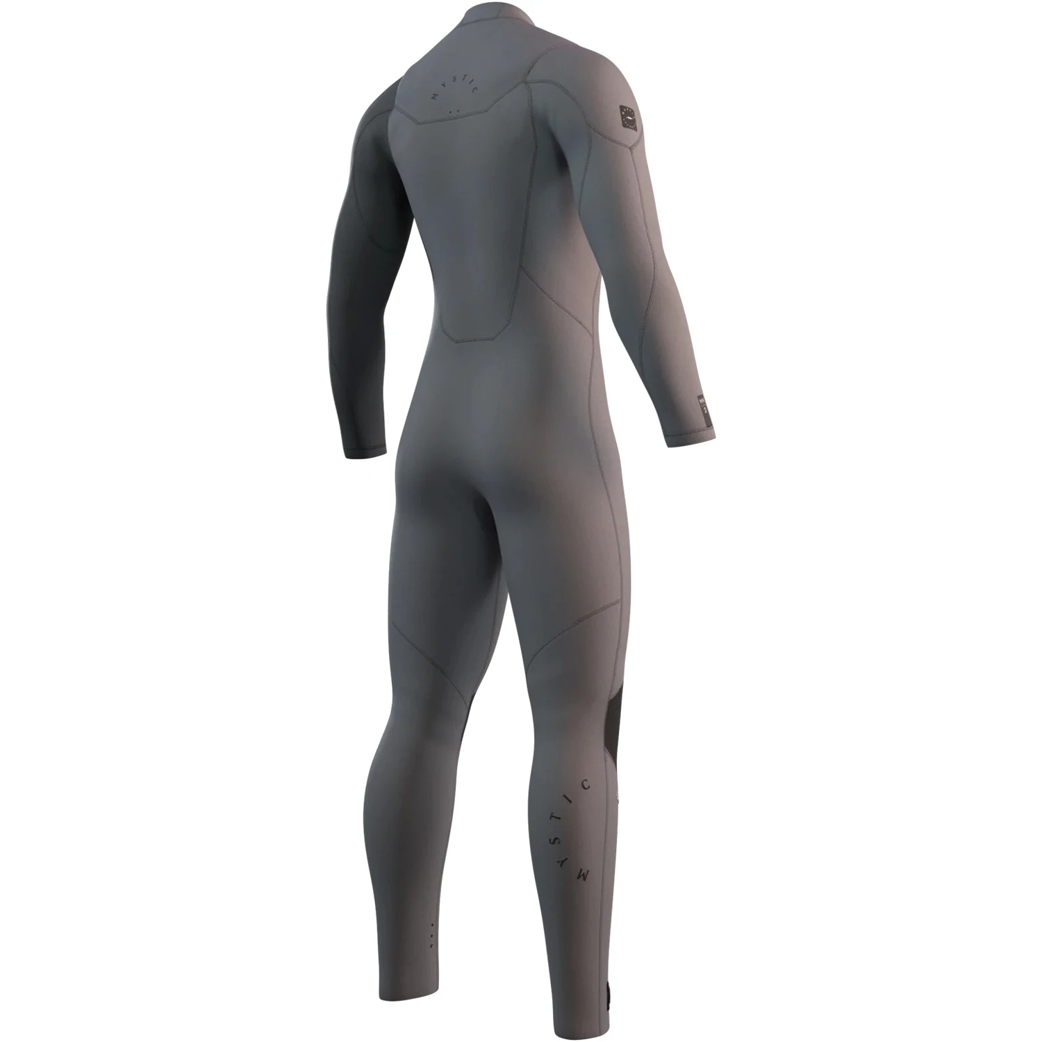 Mystic Marshall 3/2mm Front-Zip Fullsuit Wetsuit - Light Grey 4 Mystic Marshall 3/2mm Front-Zip Fullsuit Wetsuit - Light Grey - Image 2