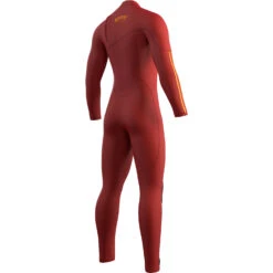 Mystic THE ONE 4/3mm Zip-Free Wetsuit - Red 230121 -Sports Gear Store 2023 Mystic Mens Wetsuit 230121 300 02