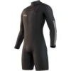 Mystic THE ONE 3/2mm Zip-Free Long Arm Shorty Wetsuit - Black 2 Mystic THE ONE 3/2mm Zip-Free Long Arm Shorty Wetsuit - Black -Sports Gear Store 2023 Mystic Mens Wetsuit 230126 900 01