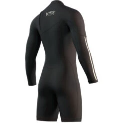 Mystic THE ONE 3/2mm Zip-Free Long Arm Shorty Wetsuit - Black -Sports Gear Store 2023 Mystic Mens Wetsuit 230126 900 02