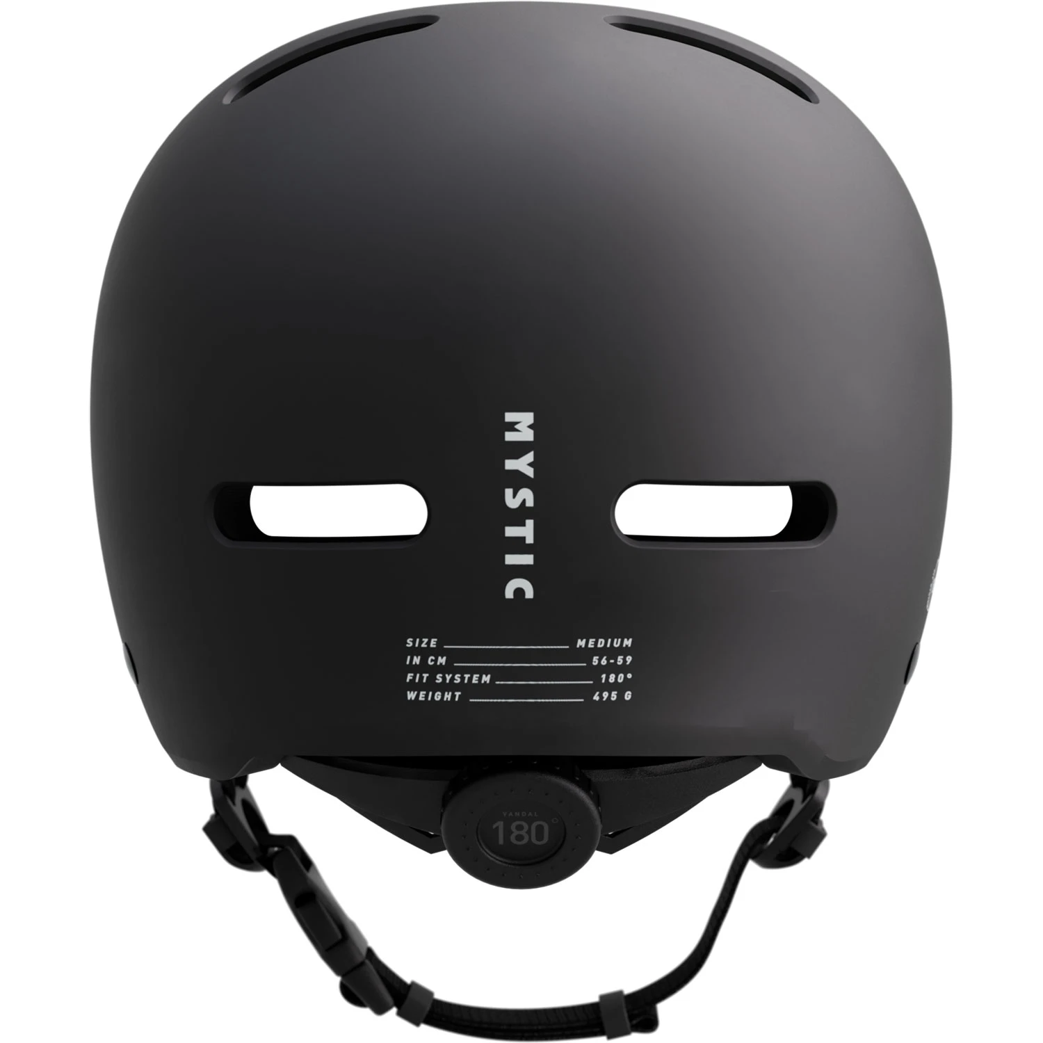 Mystic Vandal Wakeboard / Watersport Helmet - Black 5 Mystic Vandal Wakeboard / Watersport Helmet - Black - Image 3