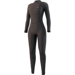 Mystic Womens The One 4/3 GBS Zip-Free Wetsuit - Black