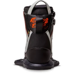 Ronix Atmos EXP Wakeboard Boots - Black/Dove/Red -Sports Gear Store 2023 RONIX BOOTS ATMOS LEFT HEEL
