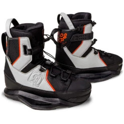Ronix Atmos EXP Wakeboard Boots - Black/Dove/Red