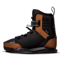 Ronix Diplomat Wakeboard Boots - Black/Gum -Sports Gear Store 2023 RONIX BOOTS DIPLOMAT LEFT LATERAL