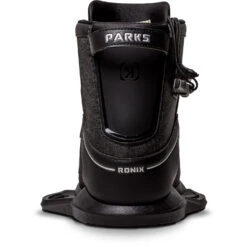 Ronix Parks Stage 2 Wakeboard Boots - Black Reflective -Sports Gear Store 2023 RONIX BOOTS PARKS LEFT HEEL