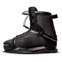 Ronix Parks Stage 2 Wakeboard Boots - Black Reflective -Sports Gear Store 2023 RONIX BOOTS PARKS LEFT LATERAL