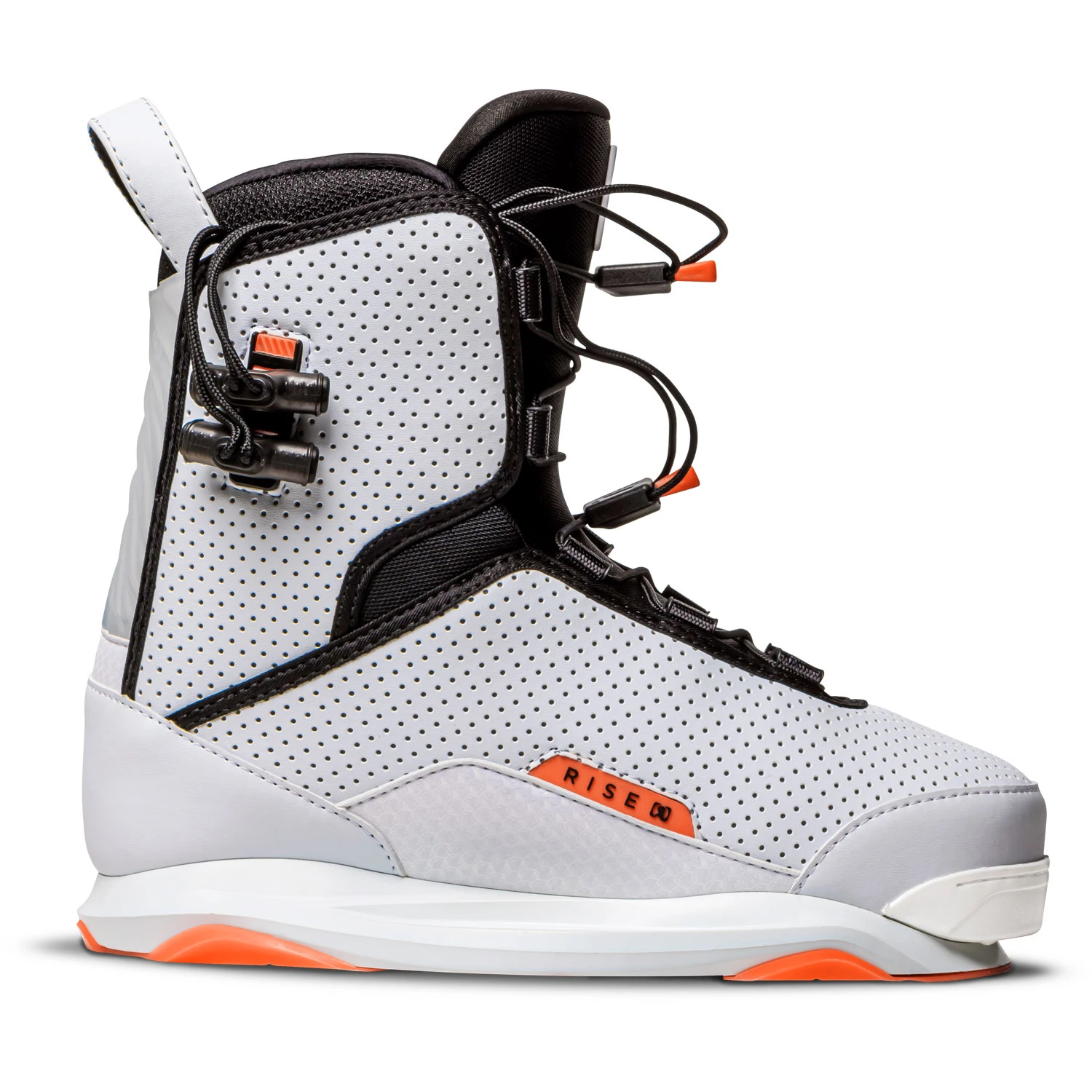 Ronix Rise Intuition Wakeboard Boots - White/Peach 7 Ronix Rise Intuition Wakeboard Boots - White/Peach - Image 5