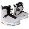 Ronix Rise Intuition Wakeboard Boots - White/Peach -Sports Gear Store 2023 RONIX BOOTS RISE PAIR
