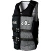 Ronix Volcom Capella 3 CGA Impact Vest - Black / White Clippings -Sports Gear Store 2023 RONIX CGA VEST CAPELLA 3.0 VOLCOM 3 4 FRONT ANGLE 1