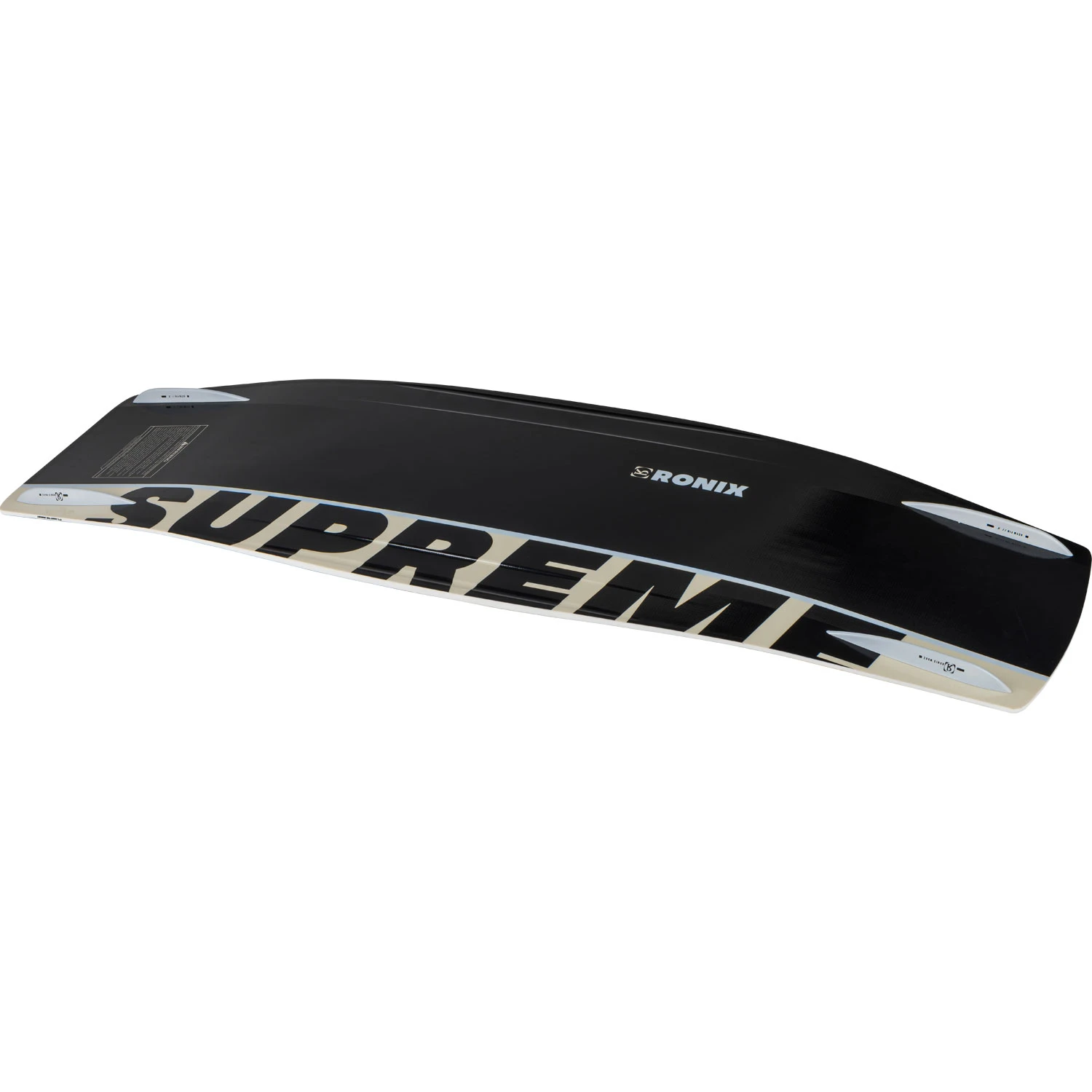 Ronix Supreme Air Core 3 Boat Wakeboard - Black/Sand 5 Ronix Supreme Air Core 3 Boat Wakeboard - Black/Sand - Image 3