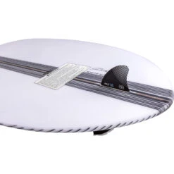 Ronix Flyweight Pro Skimmer - Glacier White/Carbon 12 Ronix Flyweight Pro Skimmer - Glacier White/Carbon -Sports Gear Store 2023 RONIX WAKESURFER FLYWEIGHT PRO SKIMMER BASE INSET 03