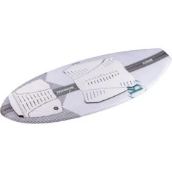 Ronix Flyweight Pro Skimmer - Glacier White/Carbon 11 Ronix Flyweight Pro Skimmer - Glacier White/Carbon -Sports Gear Store 2023 RONIX WAKESURFER FLYWEIGHT PRO SKIMMER TOP ANGLE 01