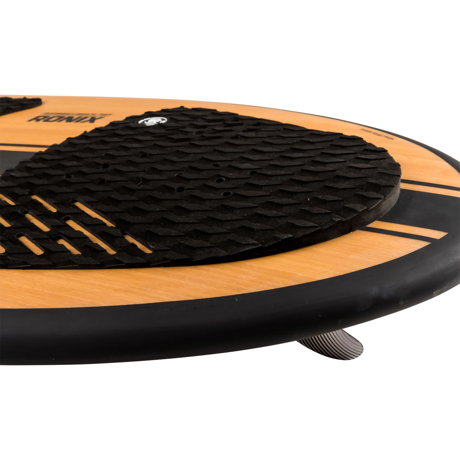 Ronix Koal Classic Longboard Wakesurfer - Matt Black/Redwood 7 Ronix Koal Classic Longboard Wakesurfer - Matt Black/Redwood - Image 5