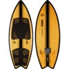 Ronix Koal Classic Fish Wakesurfer - Glossy Black/Bamboo