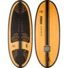 Ronix Koal Classic Longboard Wakesurfer - Matt Black/Redwood -Sports Gear Store 2023 RONIX WAKESURFER KOAL LONGBOARD BOTH