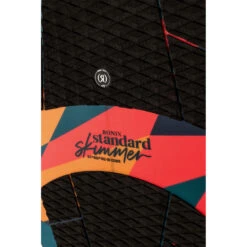 Ronix Standard Core Skimmer - Teal/Red/Orange -Sports Gear Store 2023 RONIX WAKESURFER STANDARD SKIMMER TOP INSET 03
