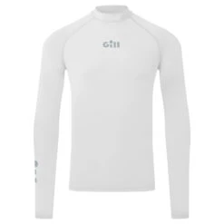 Gill ZenZero Rash Vest Long Sleeve - White