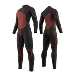 Mystic THE ONE 4/3mm Zip-Free Wetsuit - Black -Sports Gear Store Mystic The One Wetsuit 43 Inside