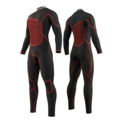 Mystic THE ONE 3/2 GBS Zip-Free Wetsuit - Grey -Sports Gear Store Mystic The One Zip Free Fullsuit Wetsuit Black 2 2