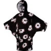 Mystic Womens Poncho - Black/White -Sports Gear Store Mystic Womens Poncho Black White 1