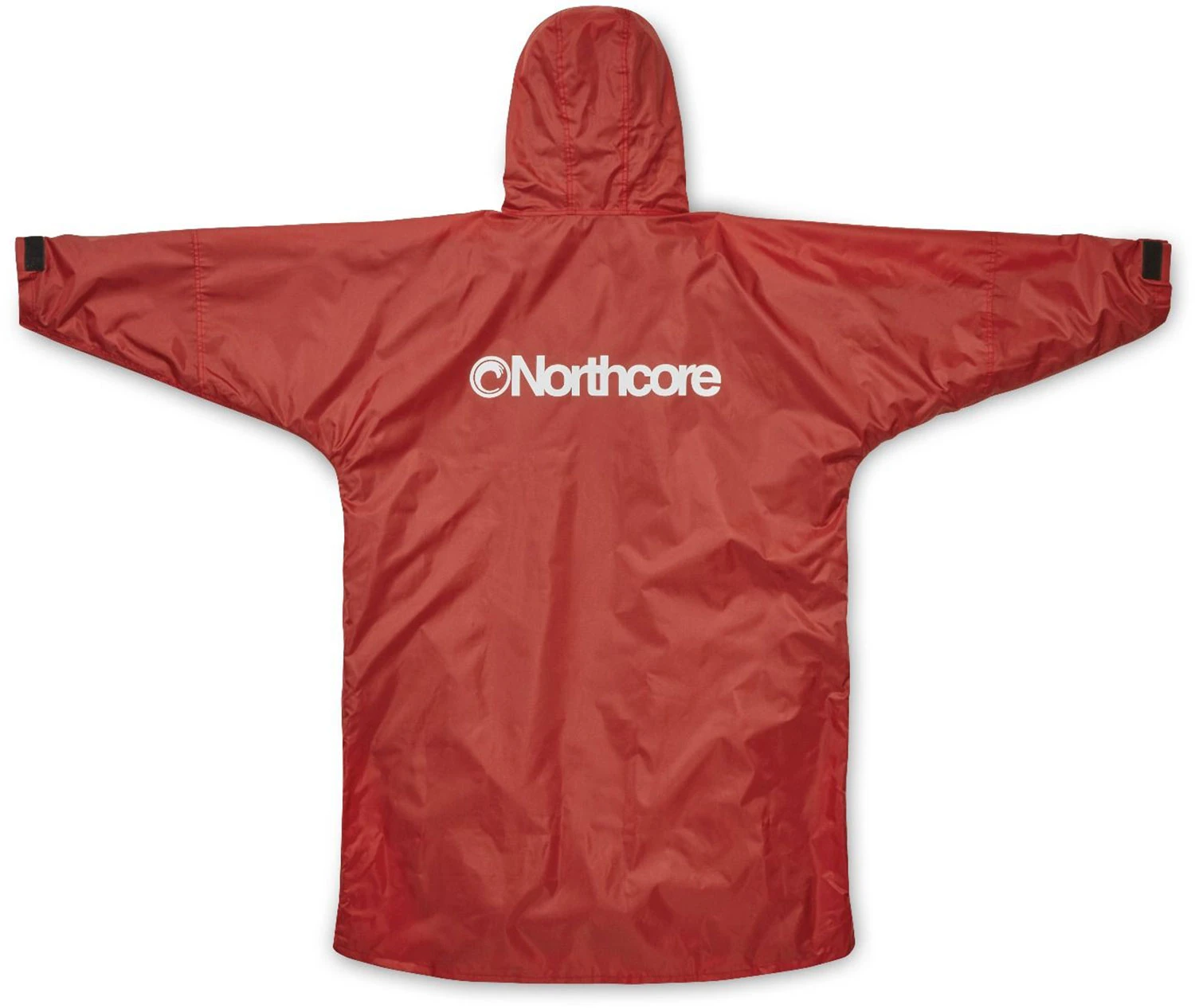 Northcore Beach Basha Pro 4 Season Changing Robe / Poncho - Red 6 Northcore Beach Basha Pro 4 Season Changing Robe / Poncho - Red - Image 4