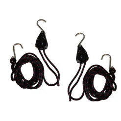 RUK Sport Canoe & Kayak Bow Stern Tie Down & Ratchets - Quick Draw