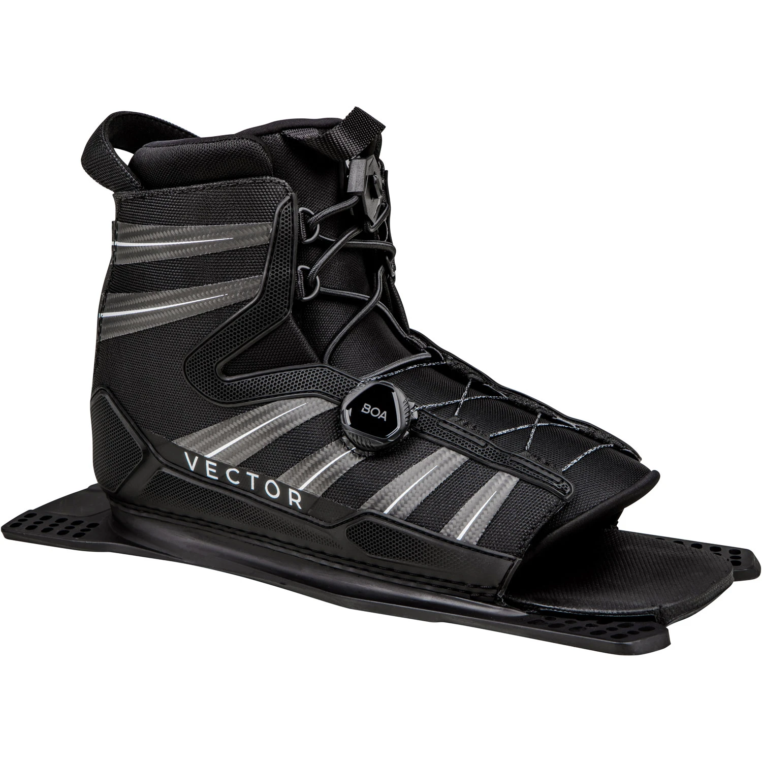 Radar Vector BOA Rear Feather Frame Boot - Black/Carbon/White 3 Radar Vector BOA Rear Feather Frame Boot - Black/Carbon/White