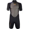 Sola Fusion 3/2mm Shorty Wetsuit - Black 2 Sola Fusion 3/2mm Shorty Wetsuit - Black -Sports Gear Store Sola Mens Shorty Black A172120BLACK20FRONT