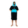 Surflogic Poncho / Changing Robe - Black/Cyan 1 Surflogic Poncho / Changing Robe - Black/Cyan -Sports Gear Store Surflogic Poncho Changing Robe Black Cyan 59802 1 1