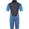 Typhoon Swarm3 Infants 3/2mm Shorty Wetsuit - Blue Steel/Blue -Sports Gear Store Typhoon Infants Swarm3 Shorty Wetsuit 250995 SWARM3 Blue 1