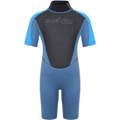 Typhoon Swarm3 Infants 3/2mm Shorty Wetsuit - Blue Steel/Blue