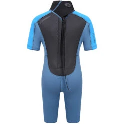 Typhoon Swarm3 Infants 3/2mm Shorty Wetsuit - Blue Steel/Blue -Sports Gear Store Typhoon Infants Swarm3 Shorty Wetsuit 250995 SWARM3 Blue 3