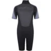 Typhoon Swarm3 Boys 3/2mm Shorty Wetsuit - Black/Graphite