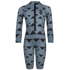 Mystic Kids Star Rash Overall - Pewter