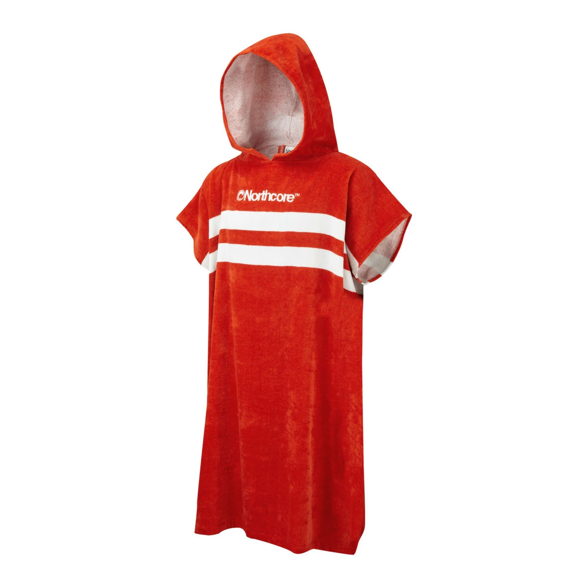 Northcore Beach Basha Changing Robe / Poncho - Red Stripes 3 Northcore Beach Basha Changing Robe / Poncho - Red Stripes