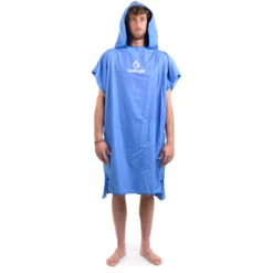 Surflogic Quickdry Microfibre Poncho / Changing Robe - Blue